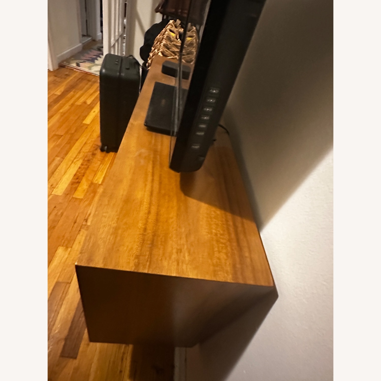 West Elm Mid-Century Natural Wood Media Storage - image-2