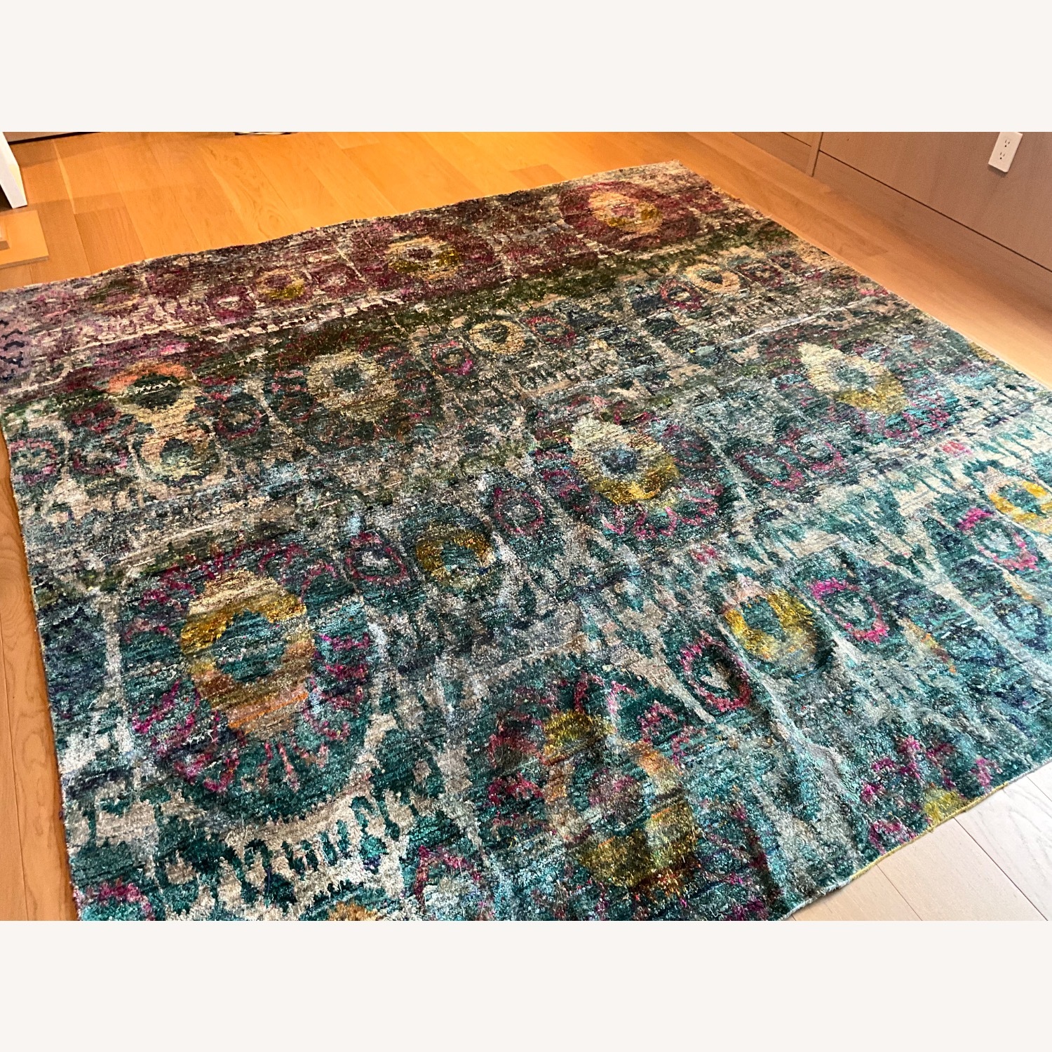 ABC Carpet and Home Silk Area Rug 8' x 8.9' - image-4