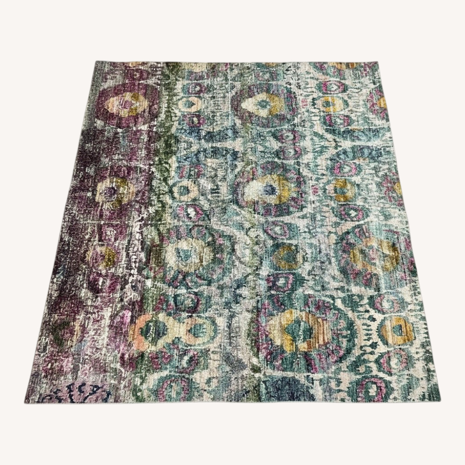 ABC Carpet and Home Silk Area Rug 8' x 8.9' - image-0