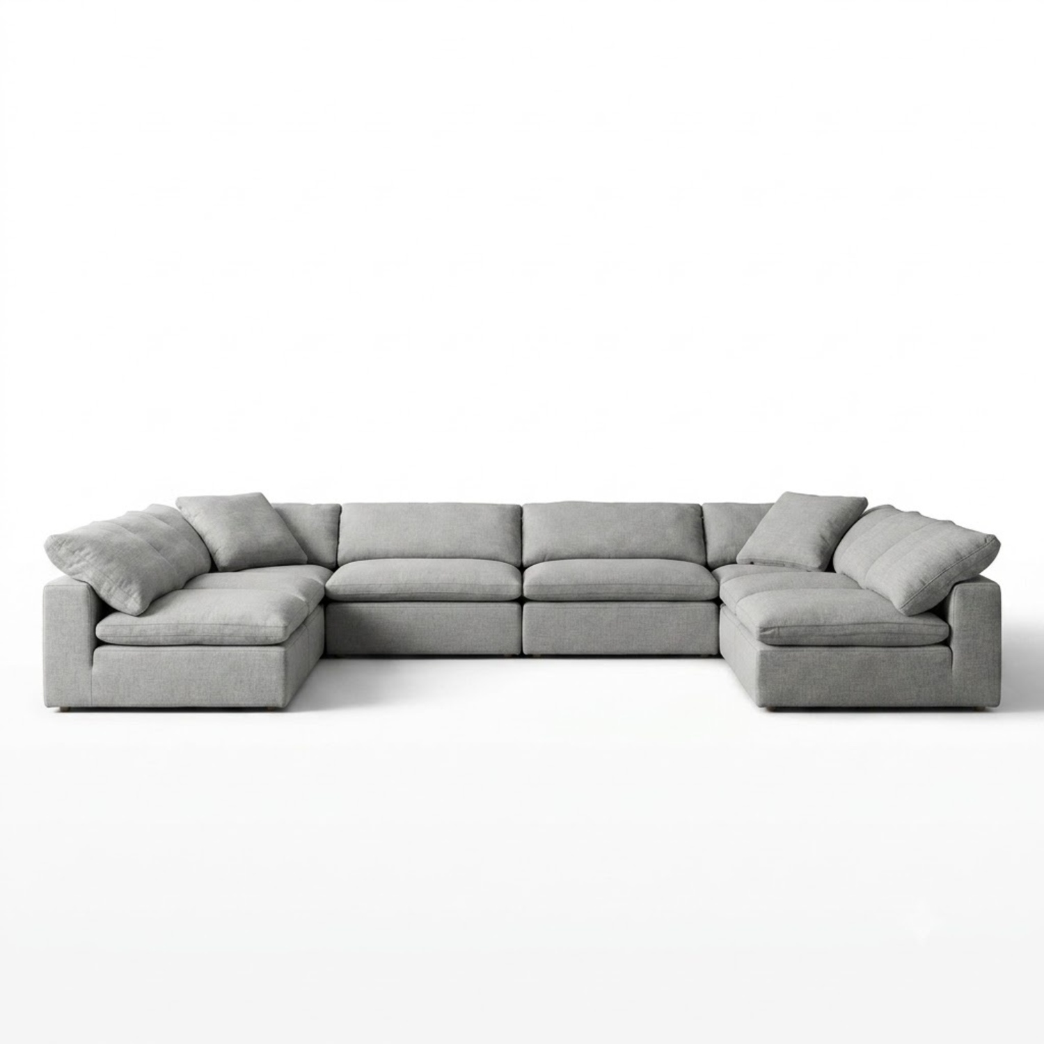 Restoration Hardware Gray Cloud Modular Couch - image-10