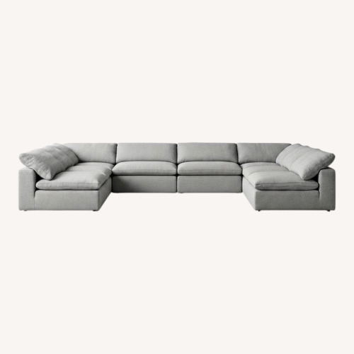 Used Restoration Hardware Gray Cloud Modular Couch for sale on AptDeco