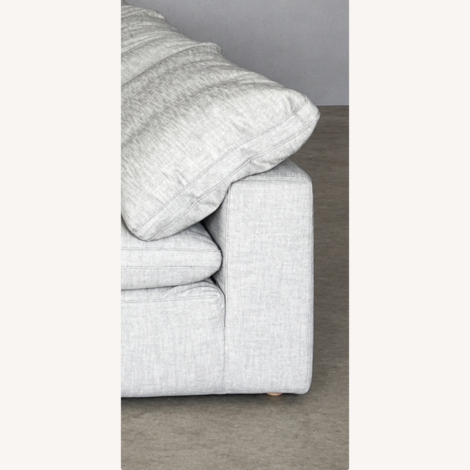 Restoration Hardware Gray Cloud Modular Couch - image-7