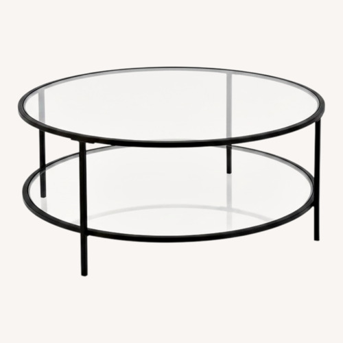 Used Amazon Glass Coffee Table for sale on AptDeco