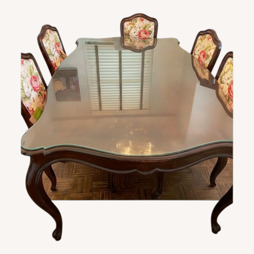 Used Solid Wood Dining Room Table  for sale on AptDeco