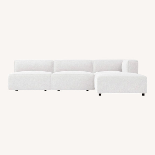 Used West Elm Remi 4-Piece Sectional with Ottoman for sale on AptDeco