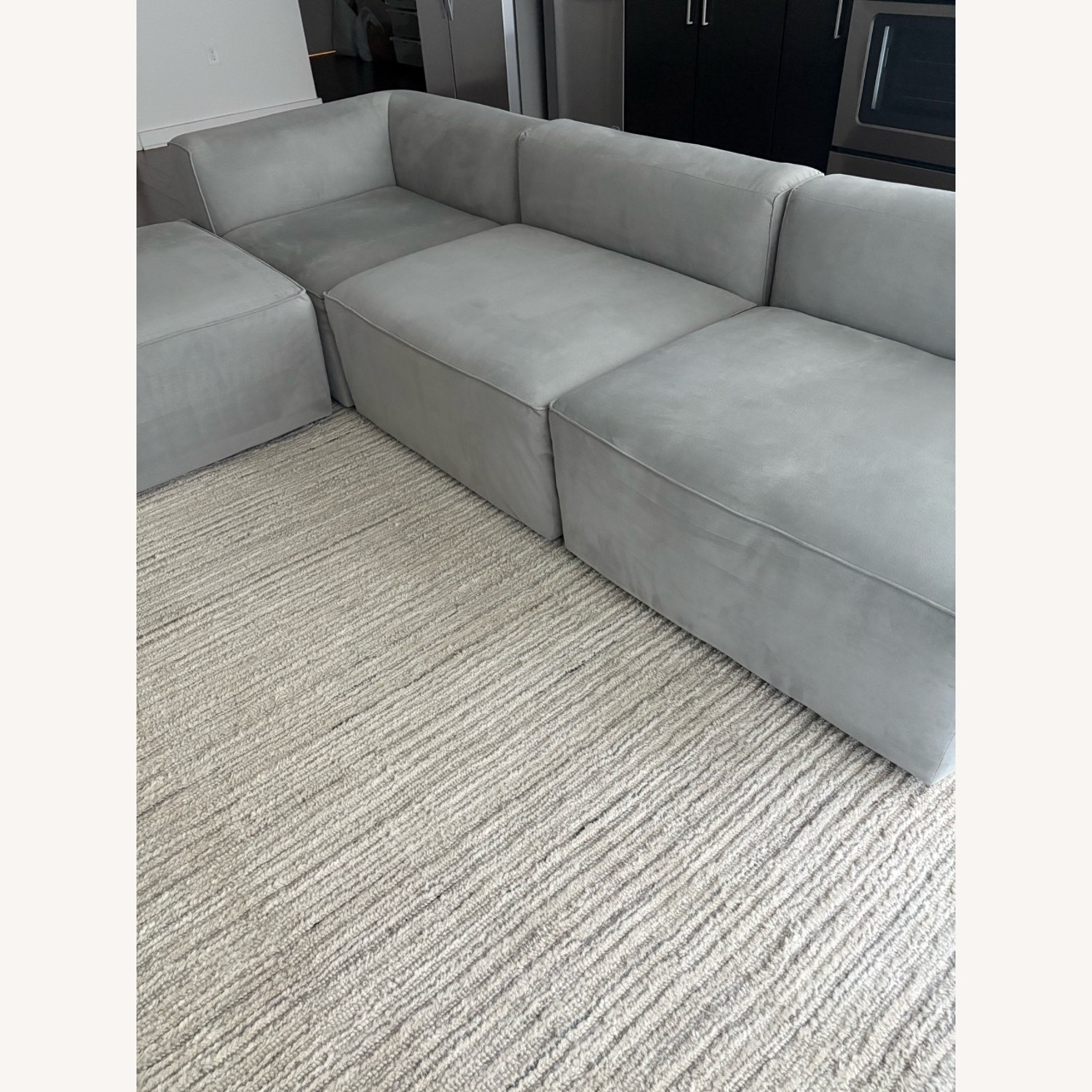 West Elm Remi 4-Piece Sectional with Ottoman - image-4