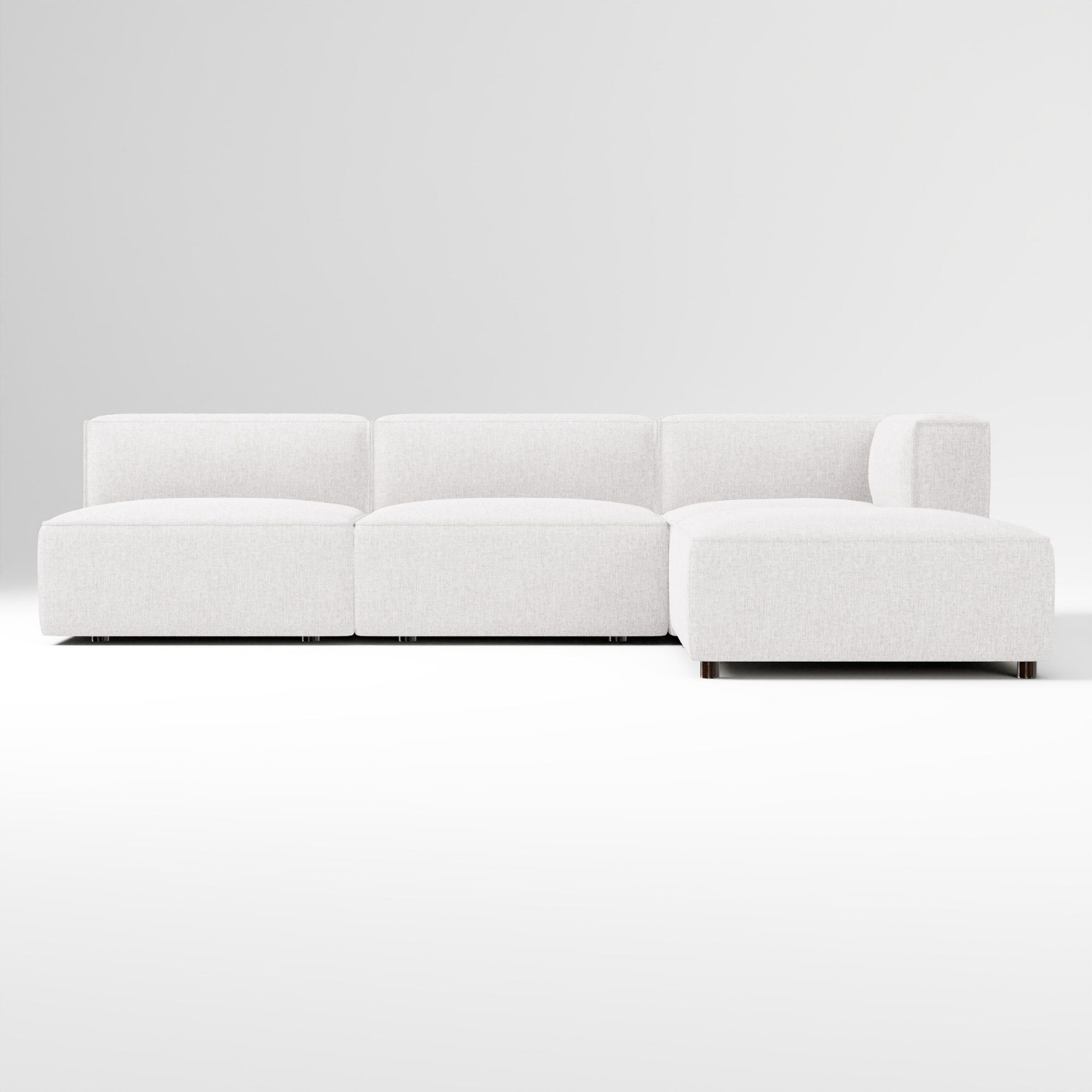 West Elm Remi 4-Piece Sectional with Ottoman - image-8