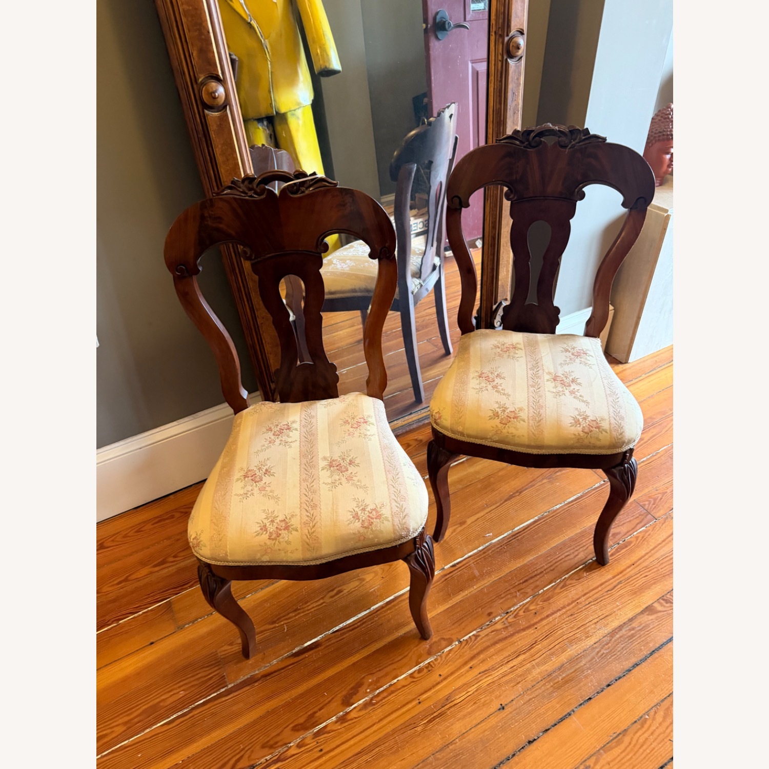 Victorian Mahogany Side Chairs - image-1