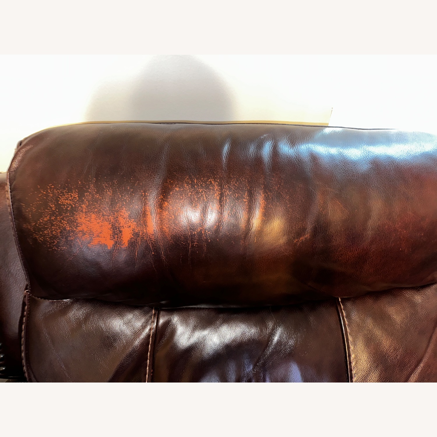 Genuine Leather Recliner - image-6