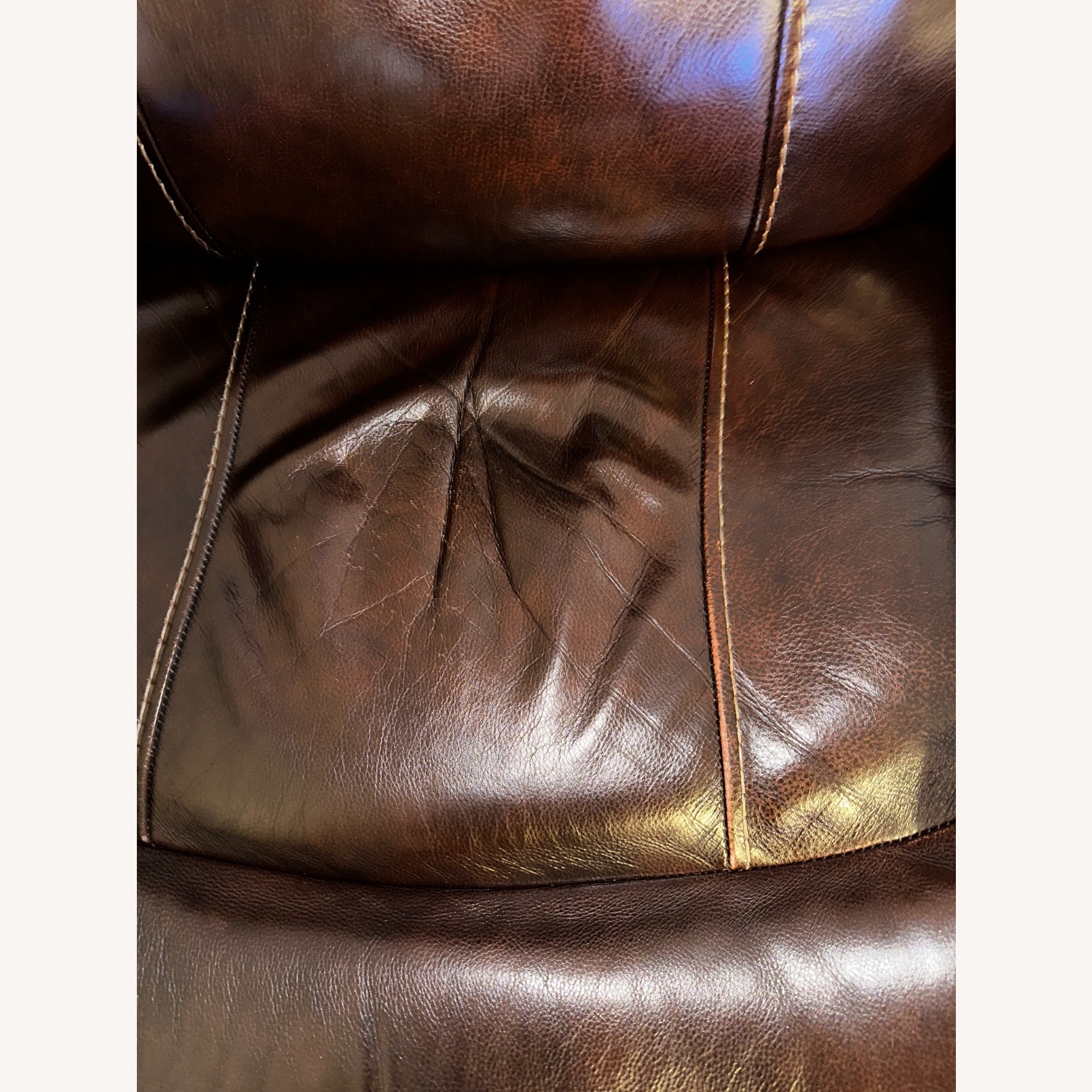 Genuine Leather Recliner - image-5