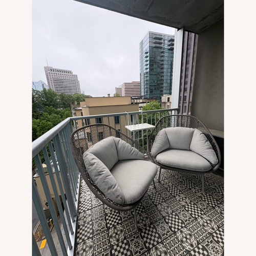 Used Pair of West Elm Nest Lounge Chairs for sale on AptDeco