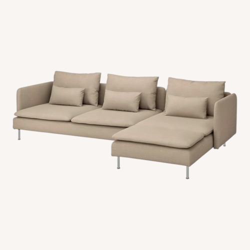 Used IKEA SÖDERHAMN 4-seat Sectional With Chaise for sale on AptDeco