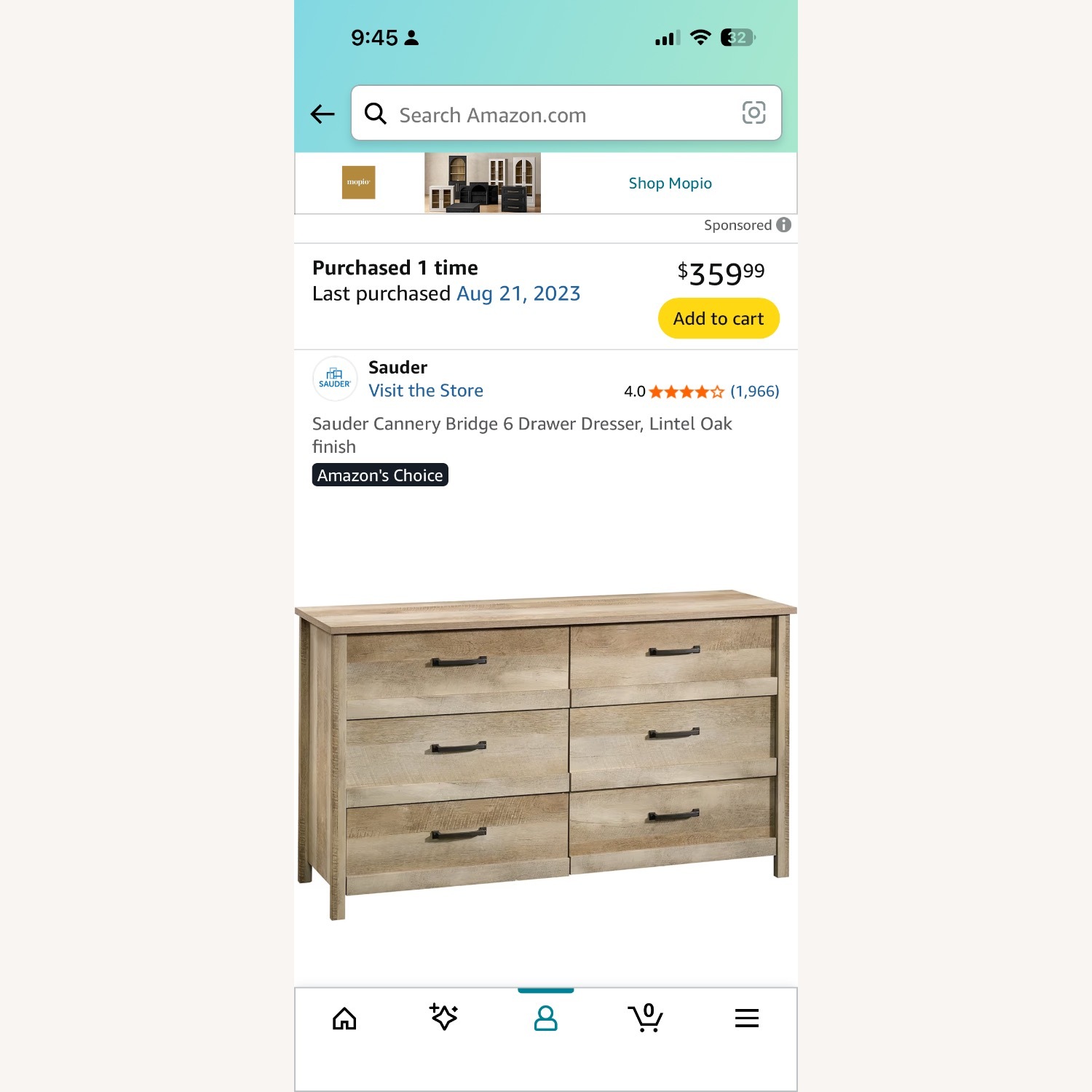 Sauder Dresser - image-3