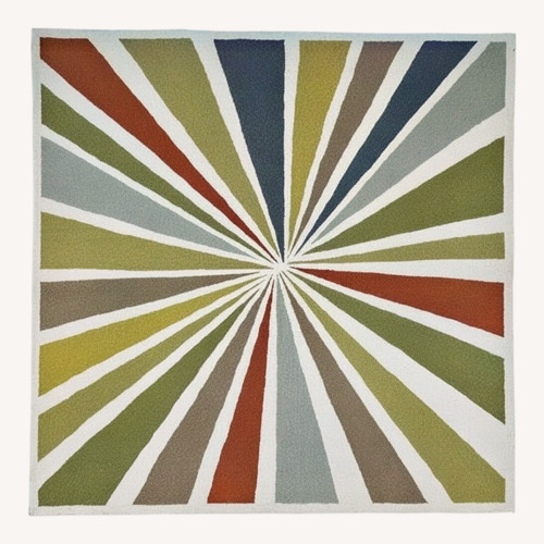 Used West Elm Lourdes Sanchez Area Rug 5' x 8' for sale on AptDeco