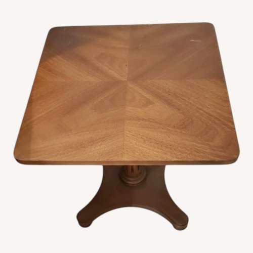 Used Drexel Light Brown Wood Coffee Table for sale on AptDeco