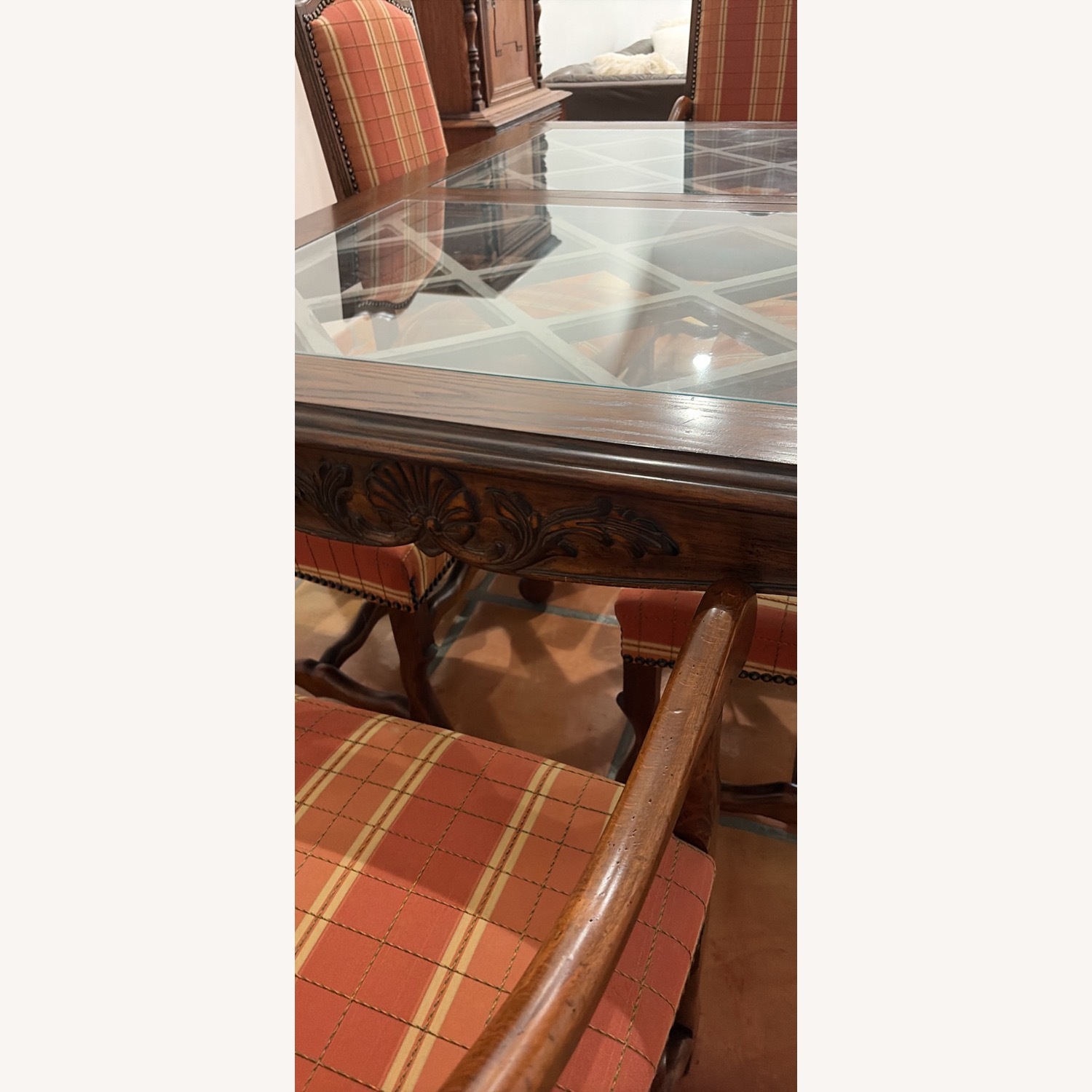 Antique Wood Table Set - image-3