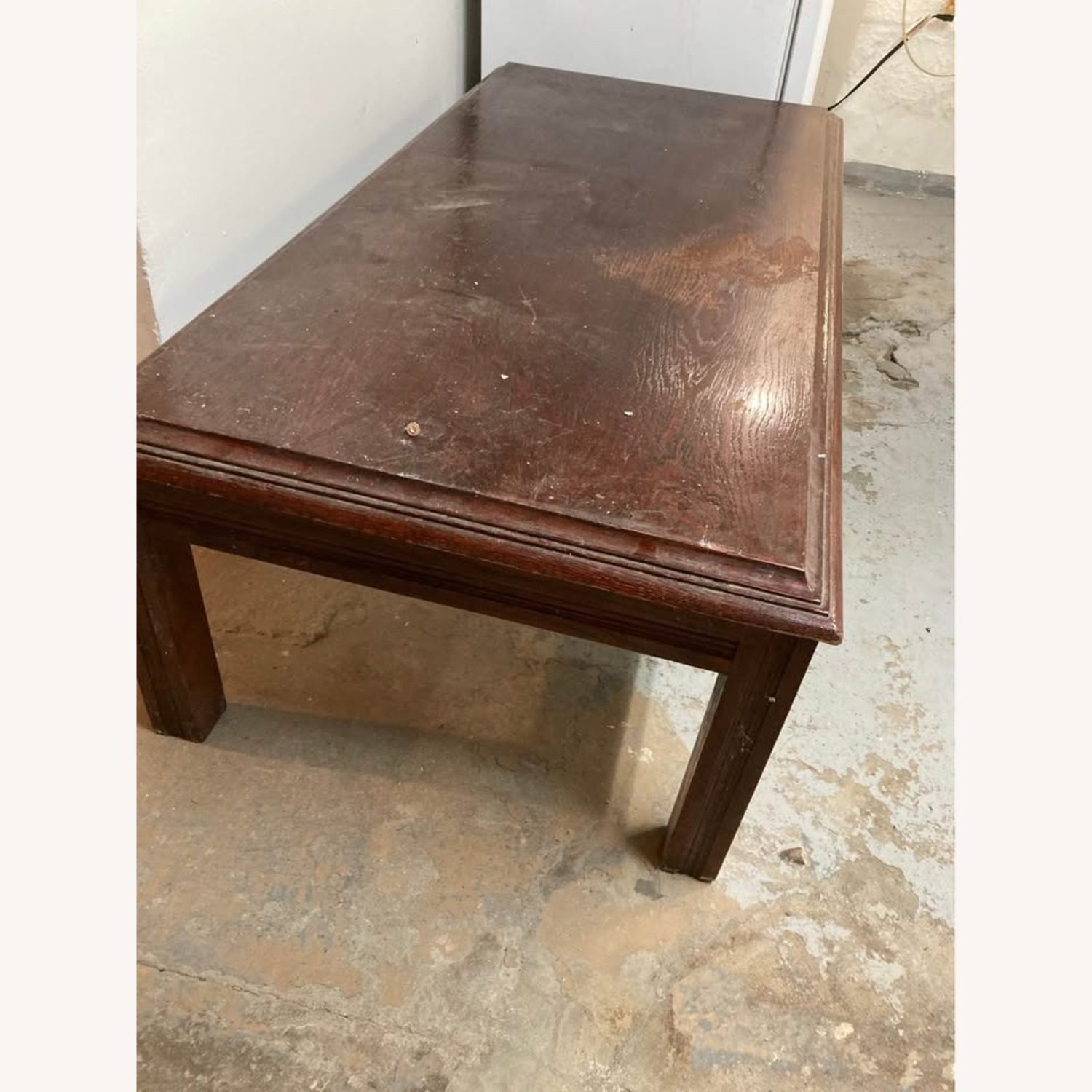 Vintage/Antique Finds Dark Brown Coffee Table - image-4