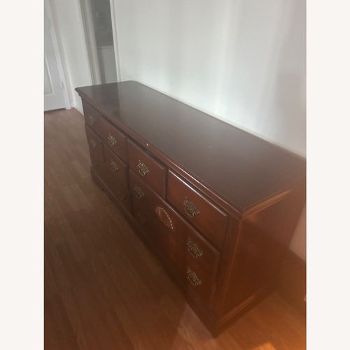 Used Vintage/Antique Dark Brown Wood Dressers for sale on AptDeco