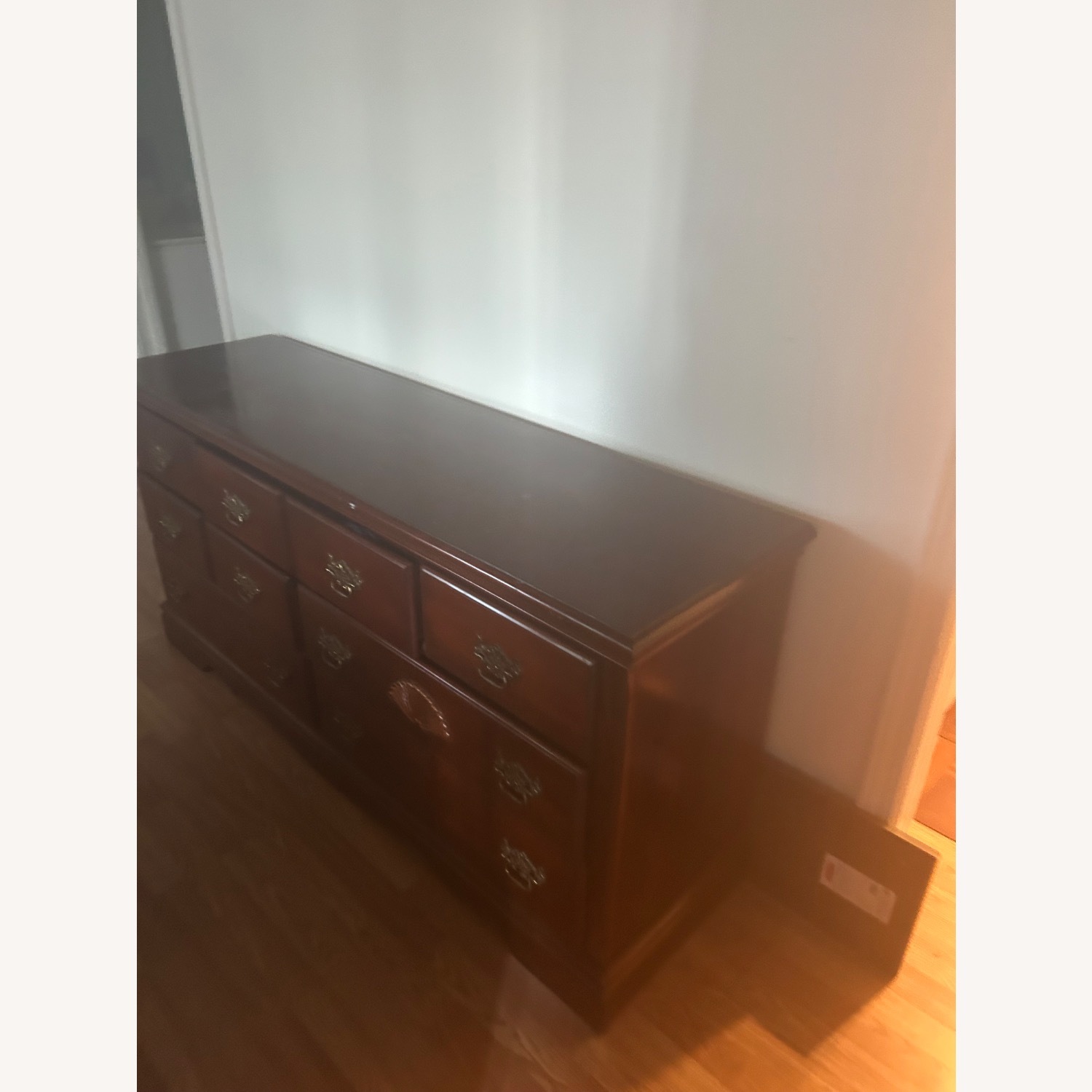 Vintage/Antique Dark Brown Wood Dressers - image-4