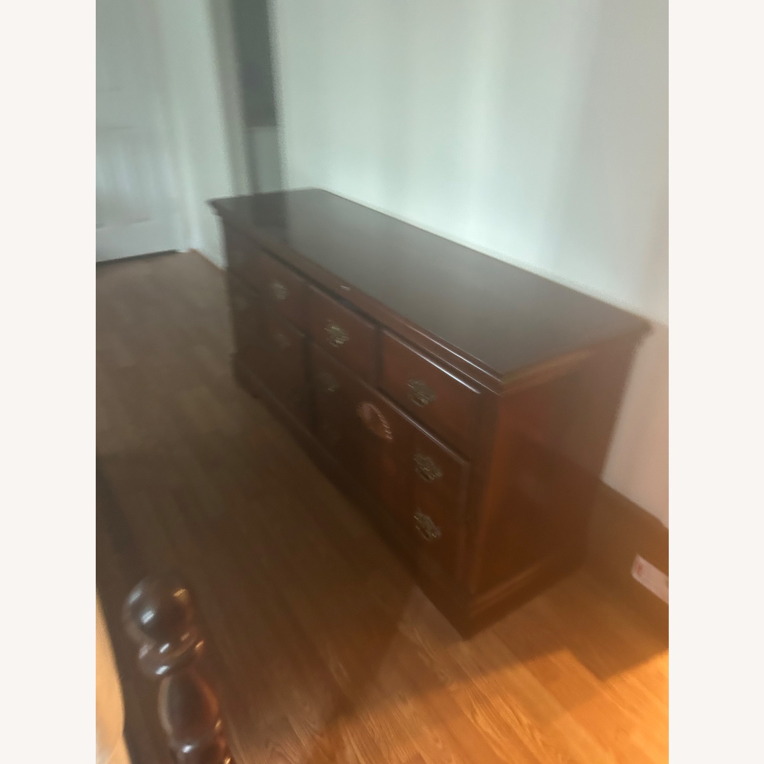 Vintage/Antique Dark Brown Wood Dressers - image-2