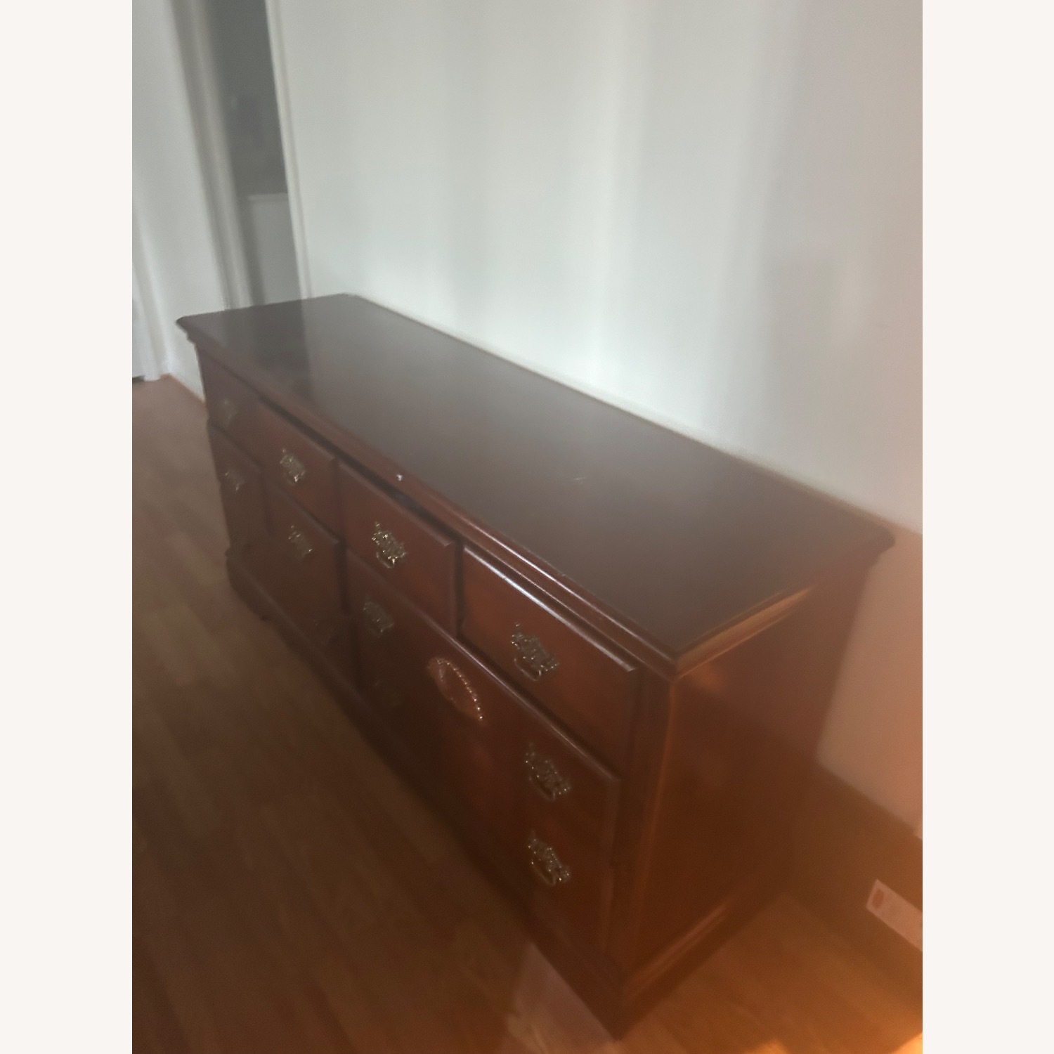 Vintage/Antique Dark Brown Wood Dressers - image-5