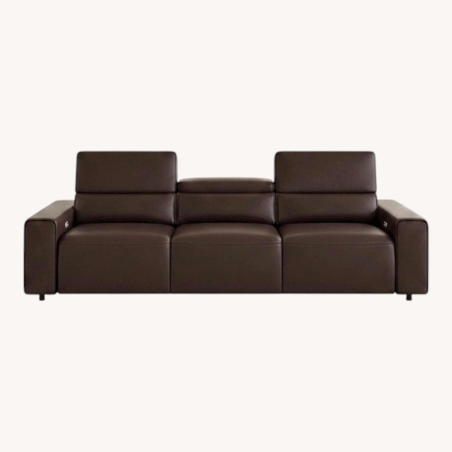 Benjamin Coffee Brown Sofa - image-0