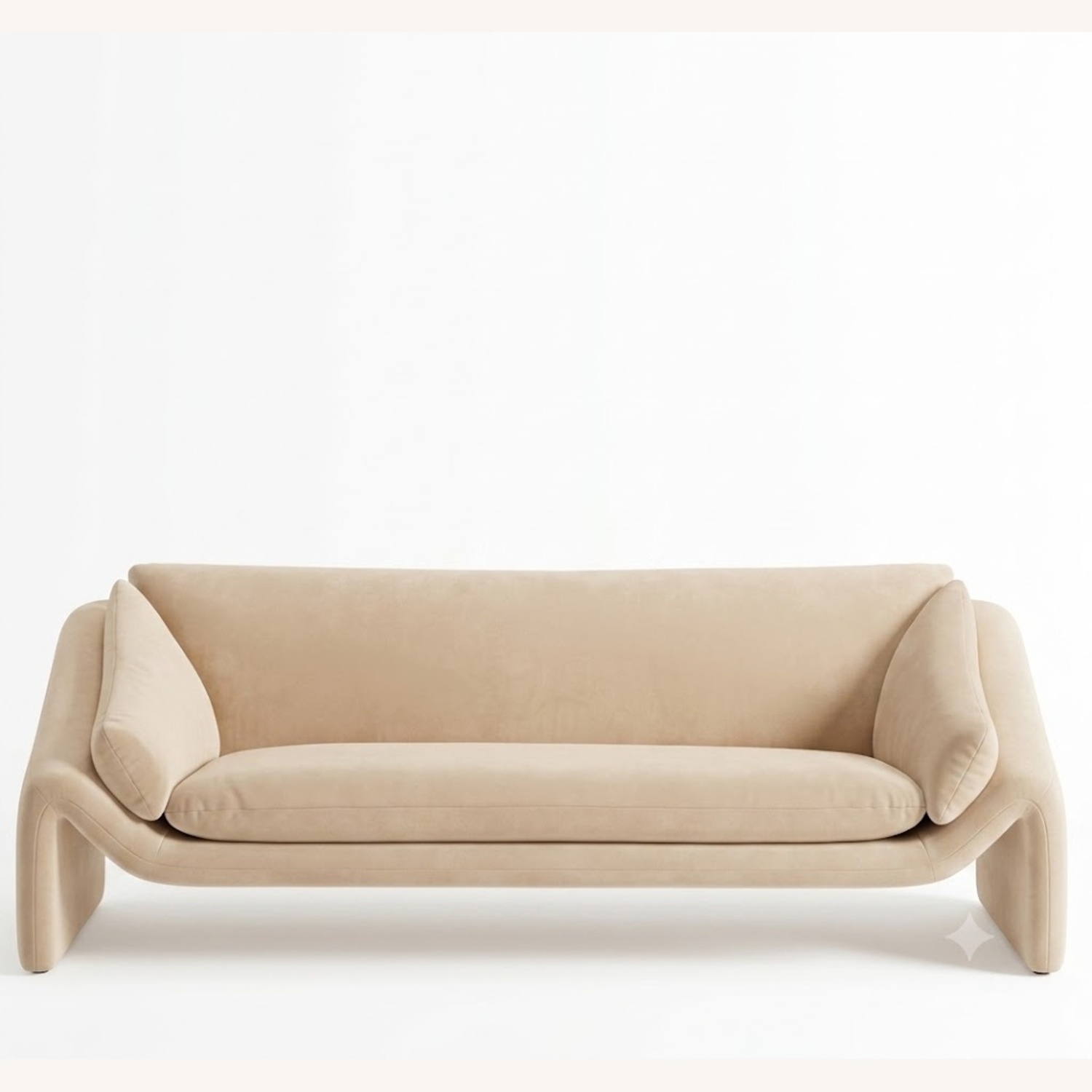 Soho Home Amble Natural Fabric 3+ Seater Sofa - image-4