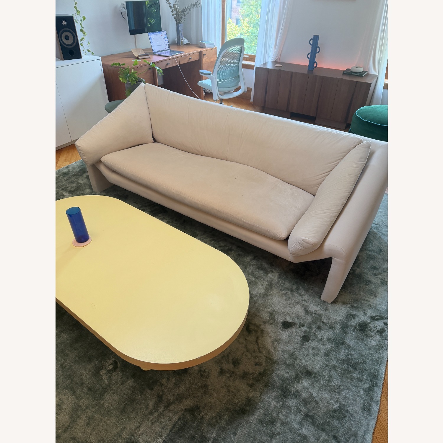 Soho Home Amble Natural Fabric 3+ Seater Sofa - image-3