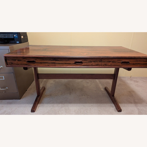 Used Ganddal Mobelfabrikk Rosewood Veneer Desk for sale on AptDeco