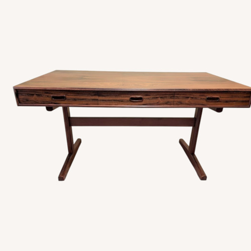Used Ganddal Mobelfabrikk Rosewood Veneer Desk for sale on AptDeco