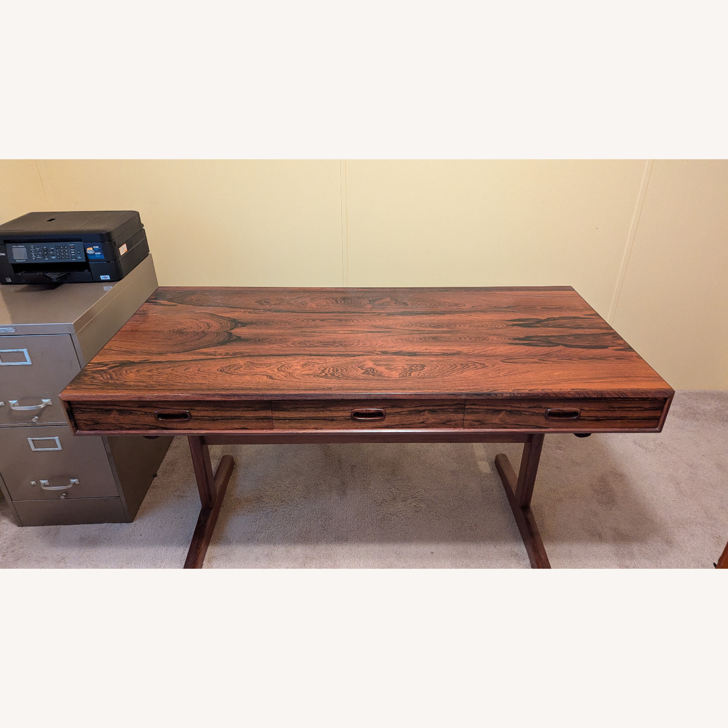 Ganddal Mobelfabrikk Rosewood Veneer Desk - image-2