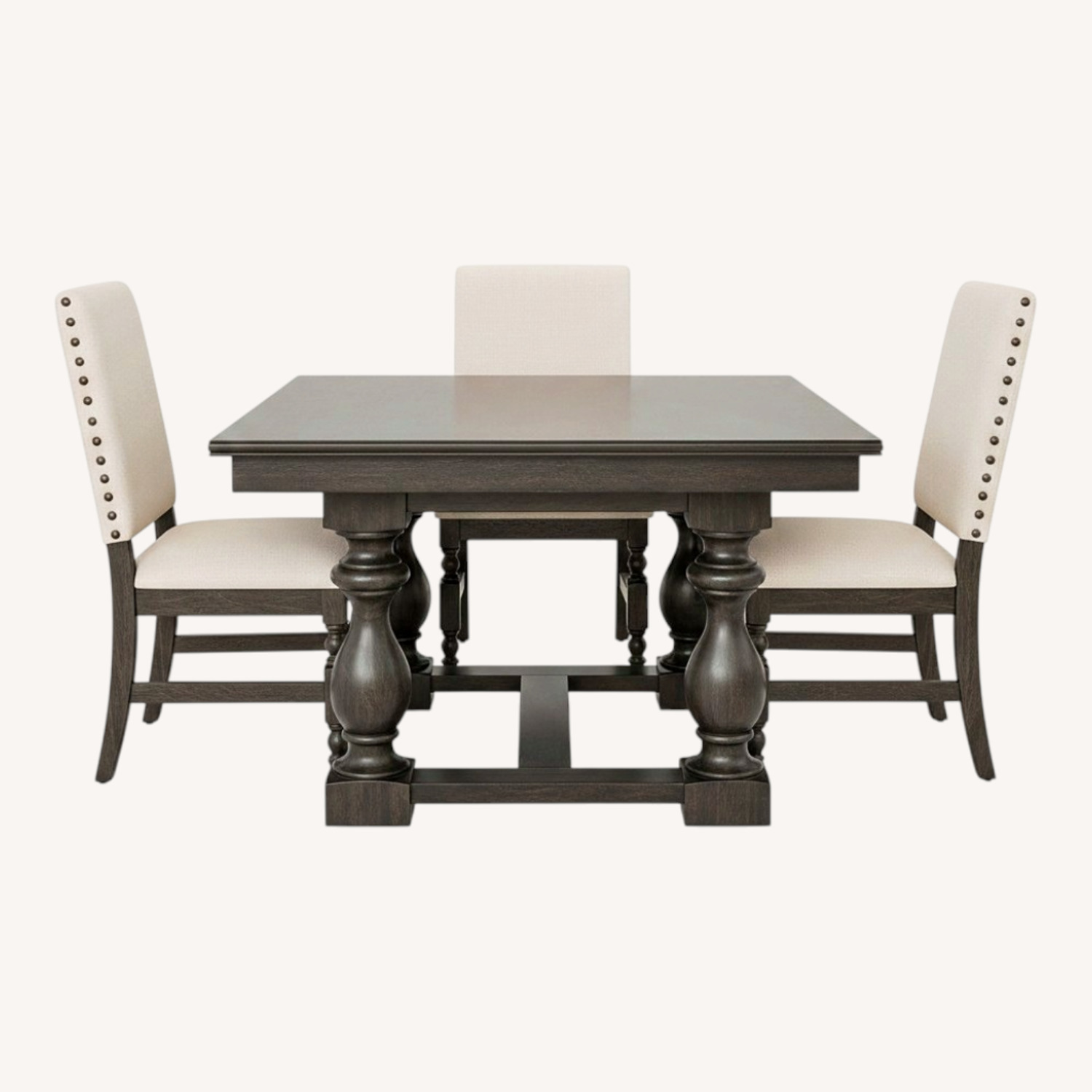 Steve Silver Co. Dark Brown Wood Dining Set - image-0