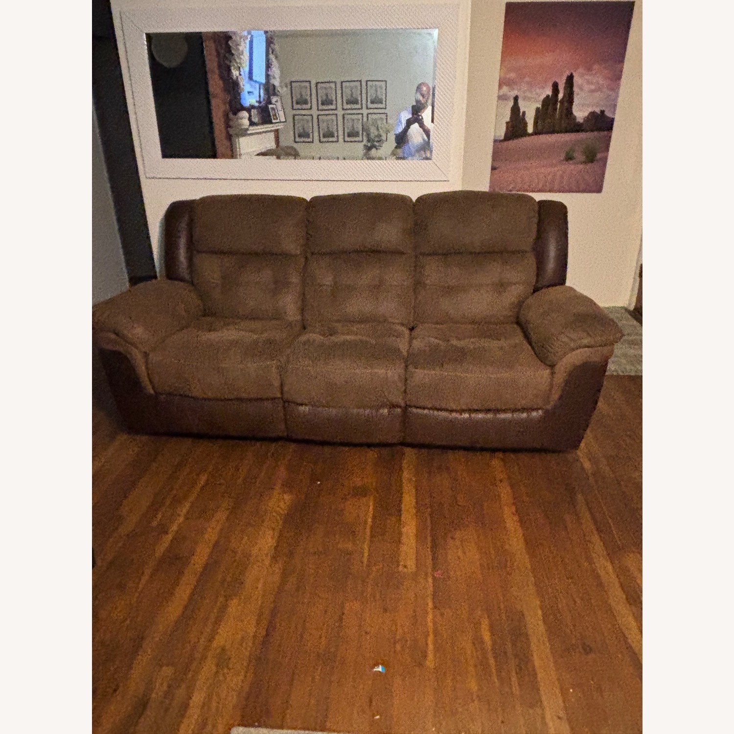 Bobby Berk Home Dark Brown 3+ Seater Sofa - image-1