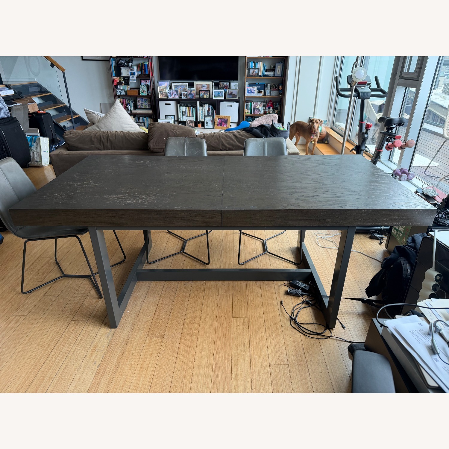 Crate & Barrel Archive Dining Table (Extendable) - image-2