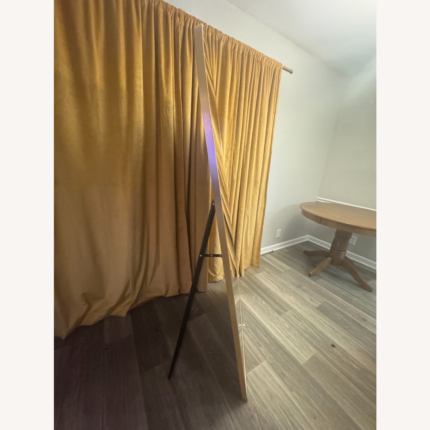 71"H x 32"W Gold Floor Standing Mirror  - image-2