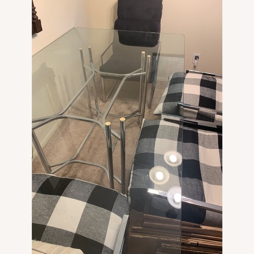 Used Privately Made Glass Table  for sale on AptDeco