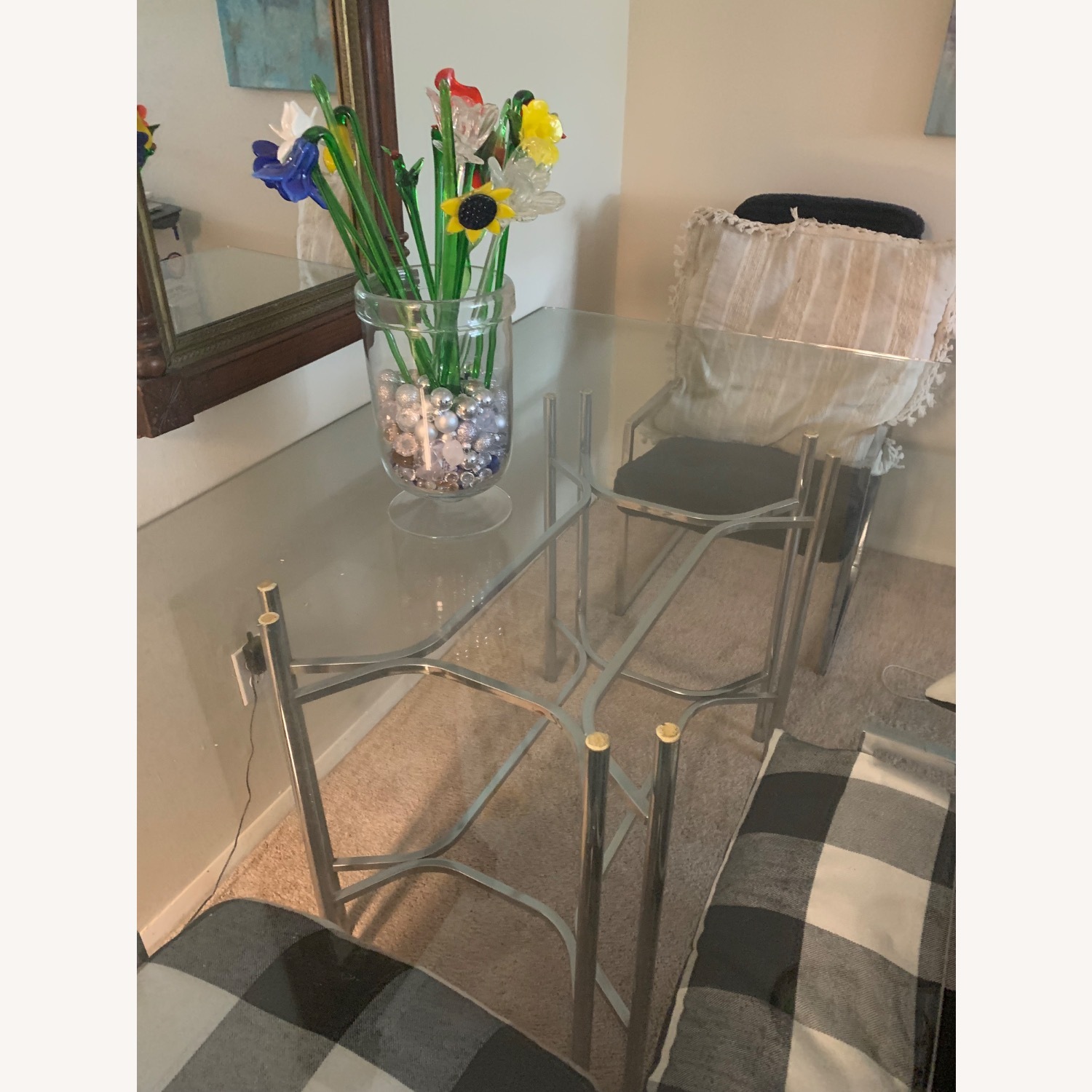 Privately Made Glass Table  - image-3