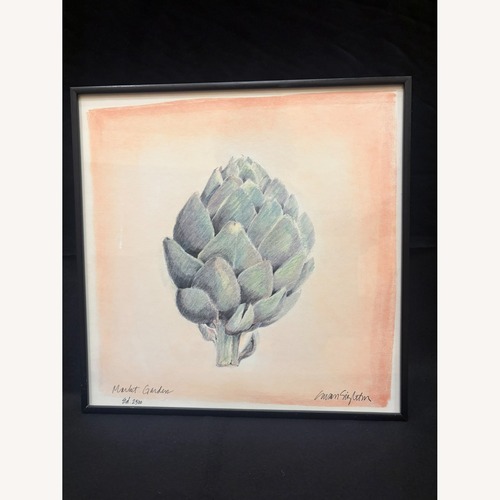 Used “Market Garden” Limited Edition Artichoke Print for sale on AptDeco