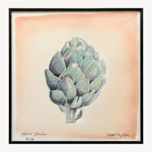Used “Market Garden” Limited Edition Artichoke Print for sale on AptDeco