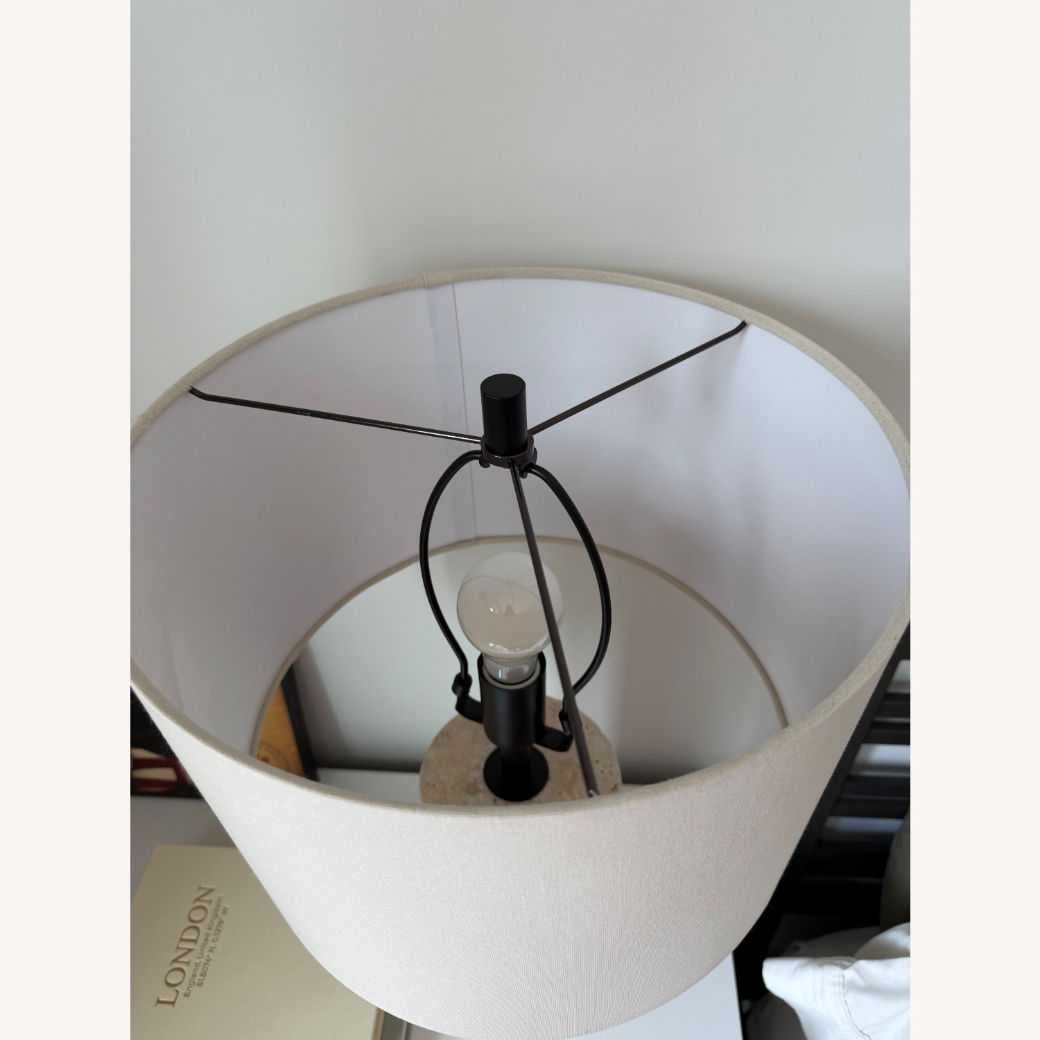 Perigold Rynetta Light Brown Stone Table Lamps - image-4