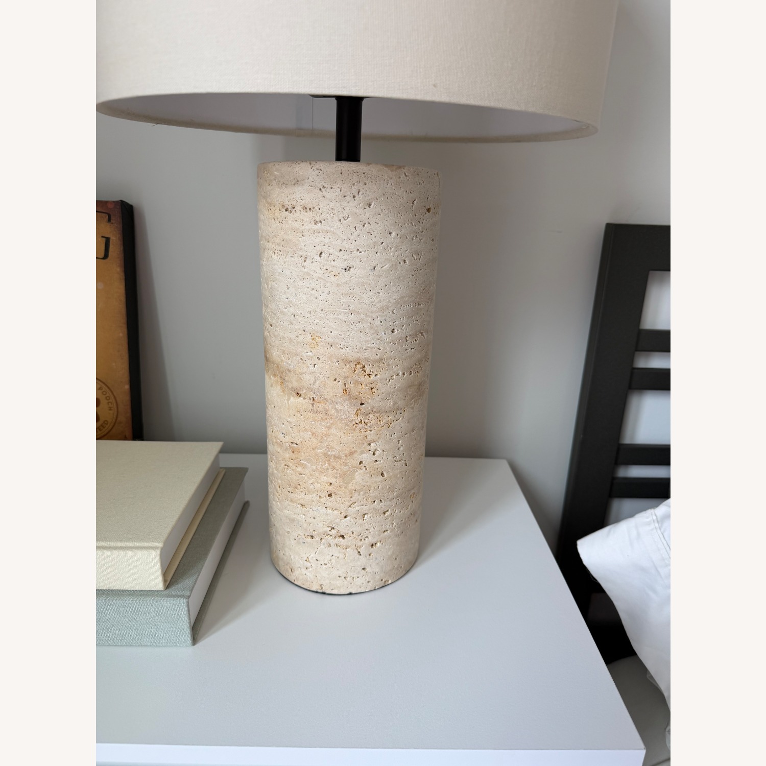 Perigold Rynetta Light Brown Stone Table Lamps - image-2