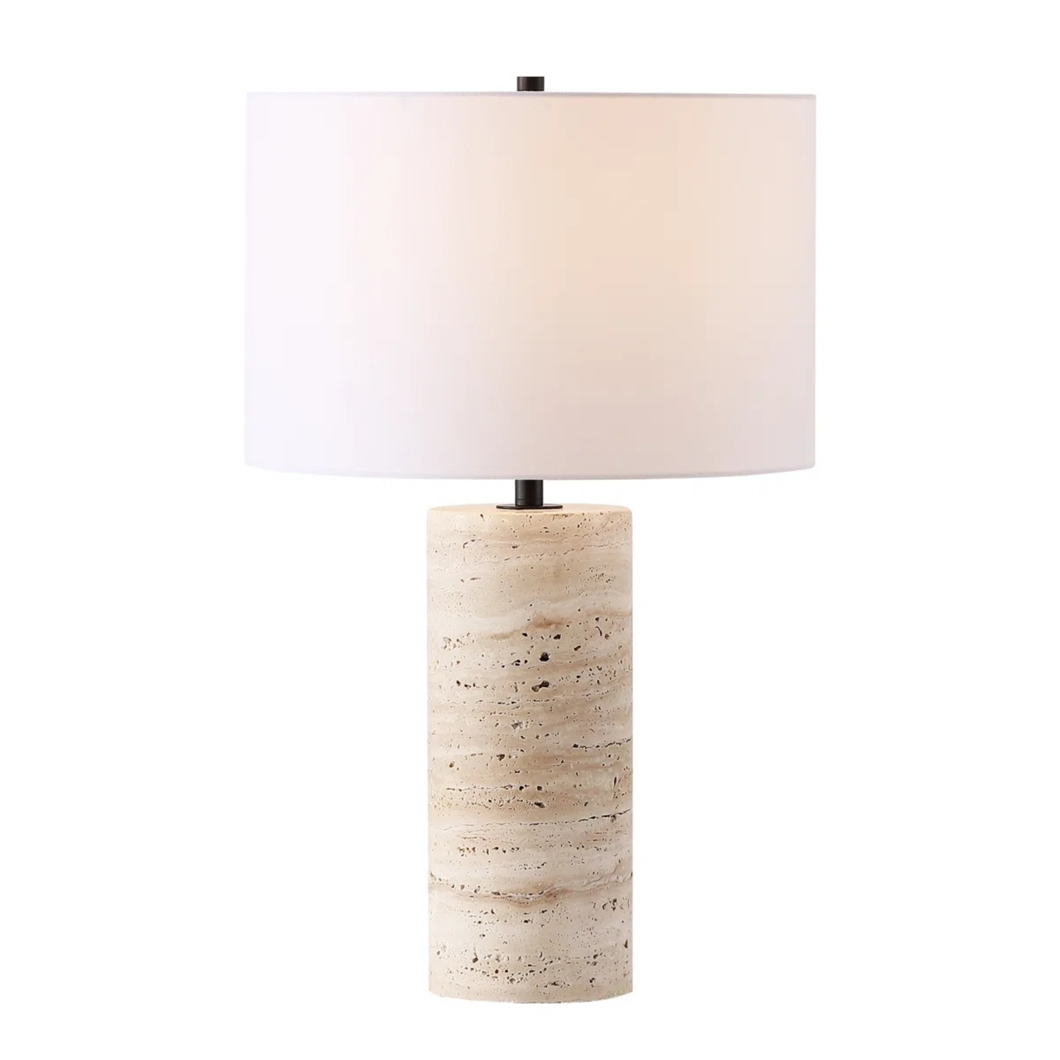 Perigold Rynetta Light Brown Stone Table Lamps - image-7