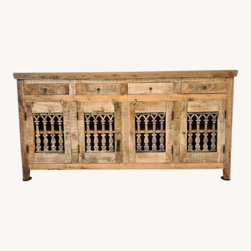 Used Natural Wood Sideboard for sale on AptDeco