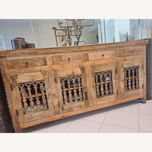 Used Natural Wood Sideboard for sale on AptDeco