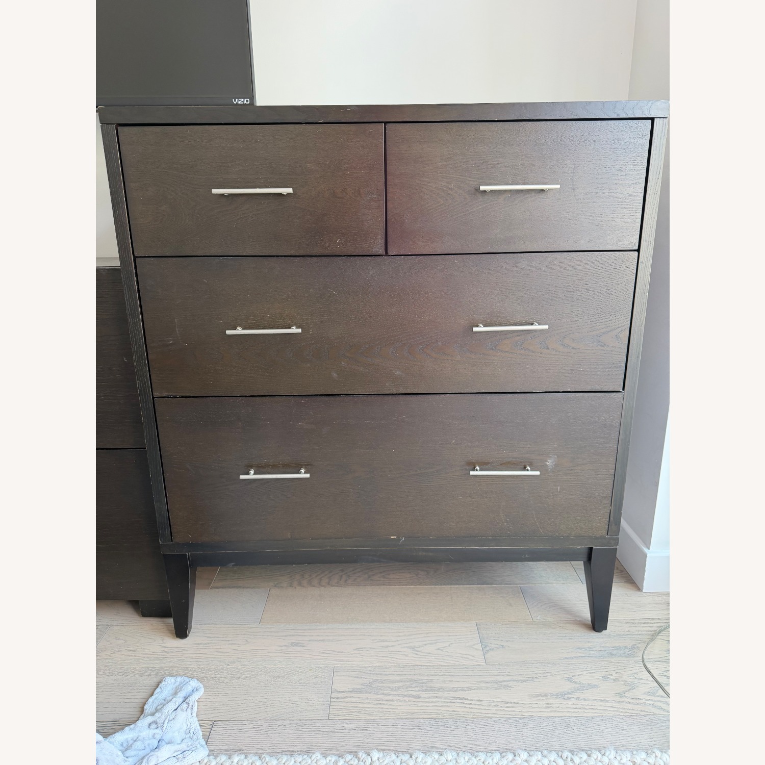 West Elm West Elm Solid Wood Narrow Leg 4 Drawer Dresser - image-2