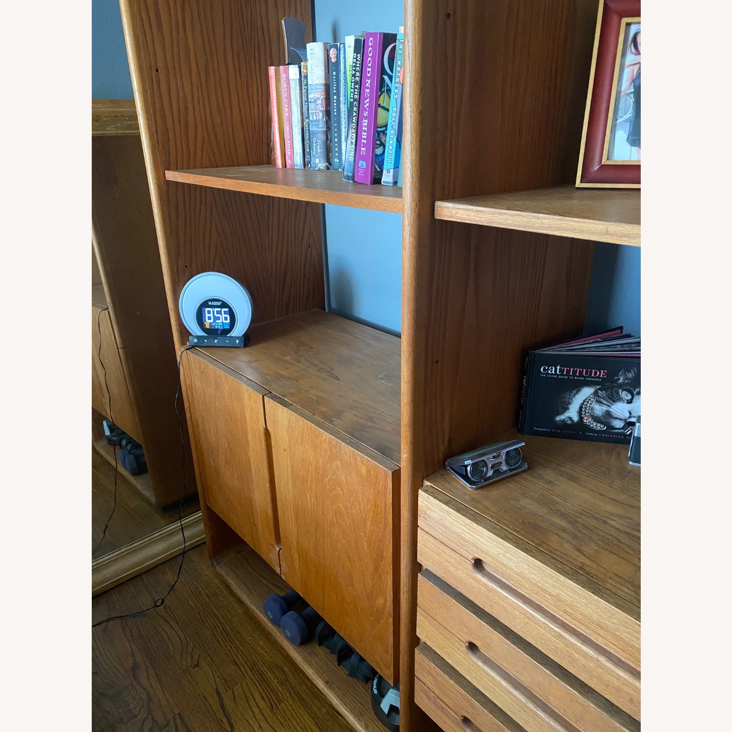 Vintage/Antique Finds Natural Wood Unit - image-8