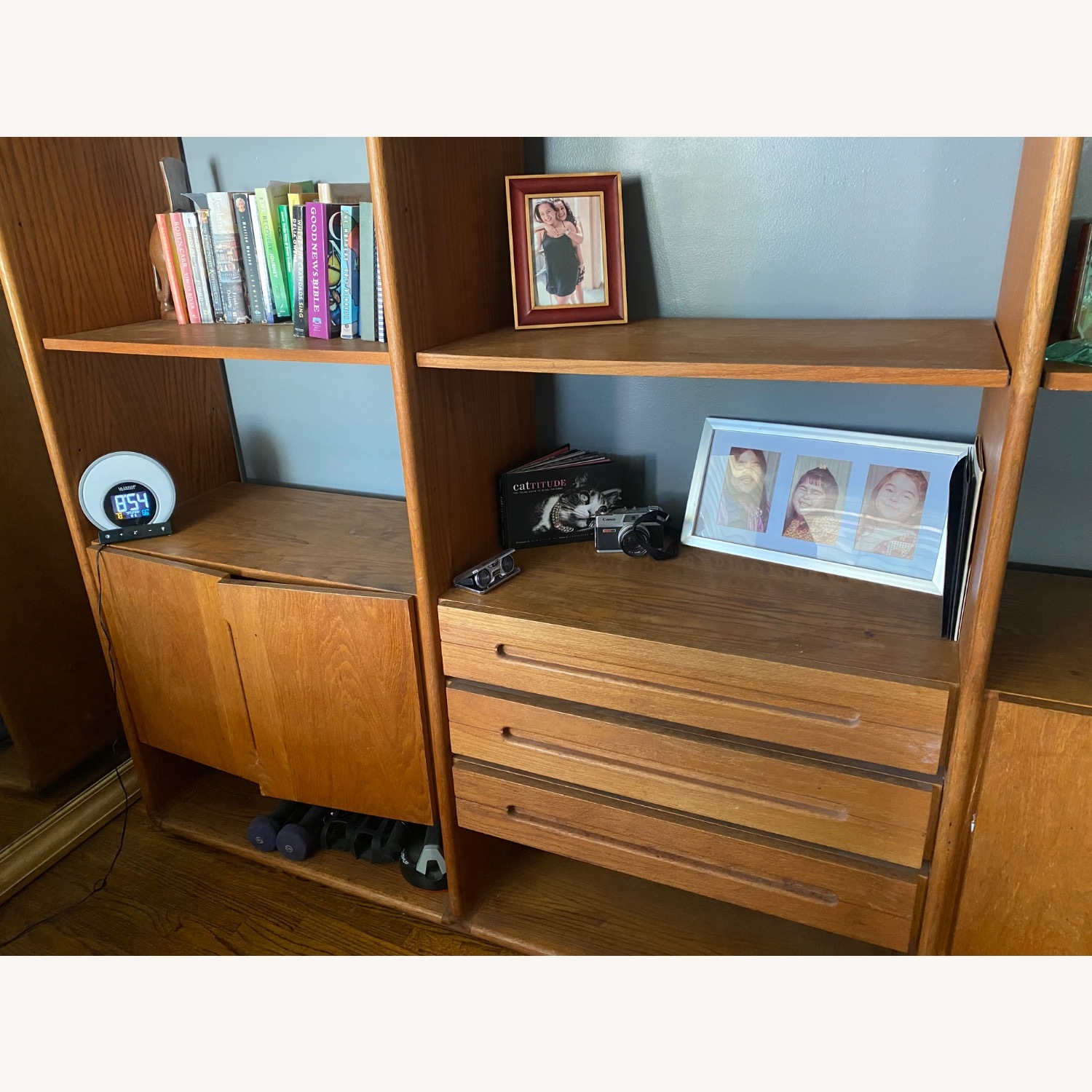 Vintage/Antique Finds Natural Wood Unit - image-6