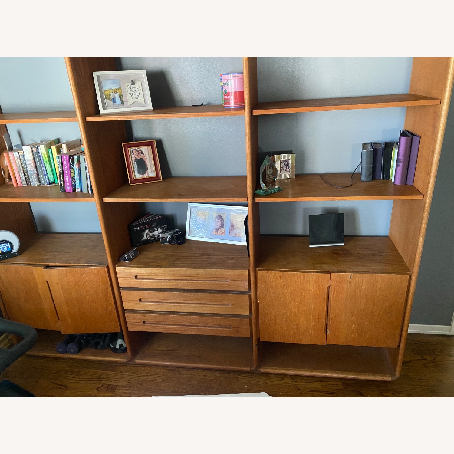 Vintage/Antique Finds Natural Wood Unit - image-10