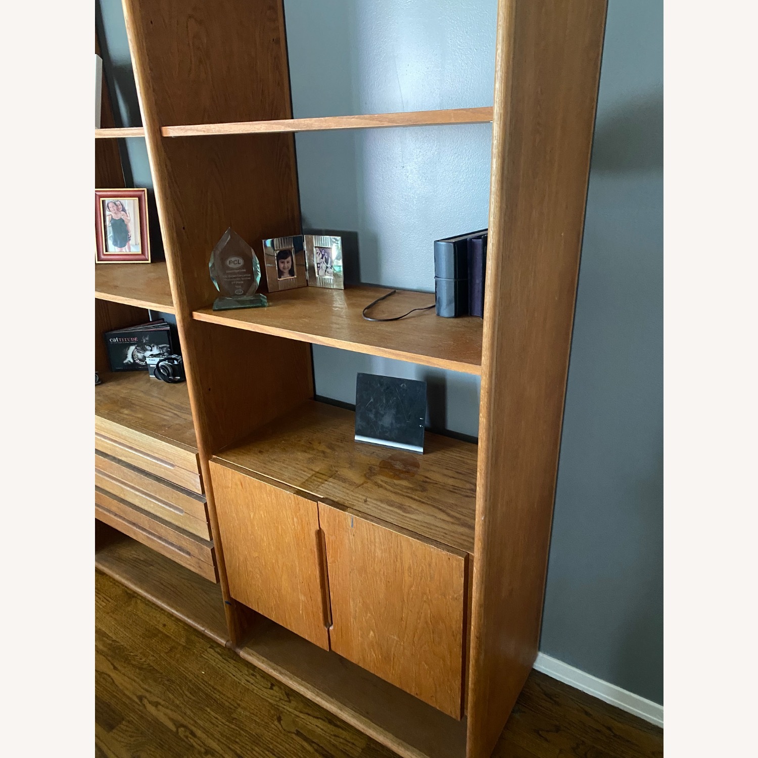 Vintage/Antique Finds Natural Wood Unit - image-4