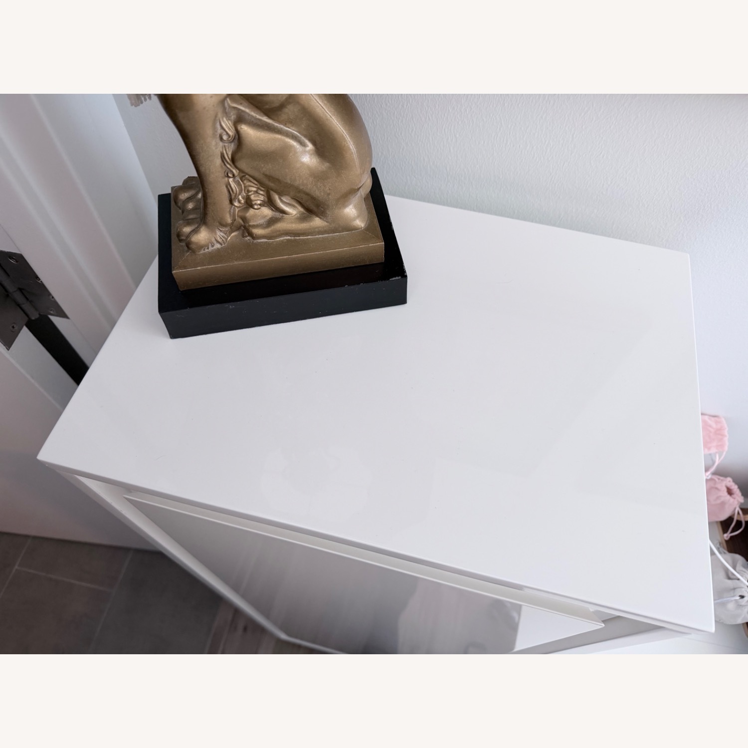 CB2 Gallery White Bath Cabinet - image-3